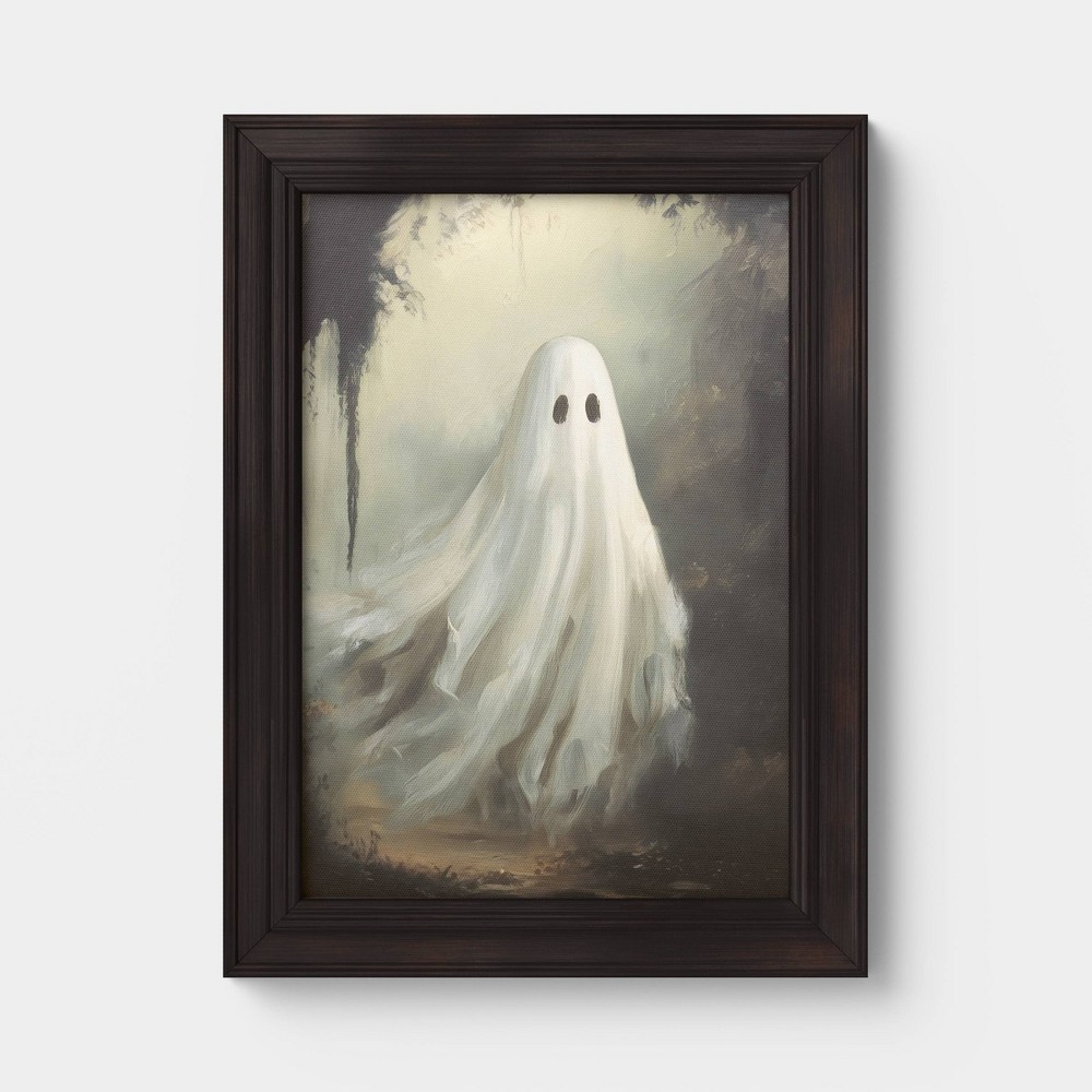 11"x14" Ghost Halloween Framed Art - Threshold™