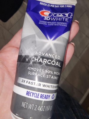  Crest Charcoal 3D White Toothpaste, Whitening Therapy