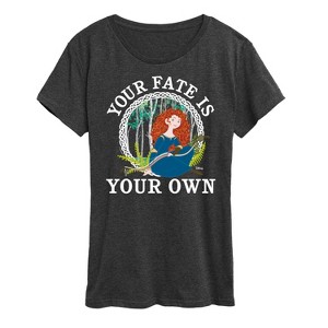 Women's - Disney - Merida Your Fate Is Your Own Short Sleeve Graphic T-Shirt - 1 of 4