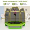 Infans 7FT Kids Trampoline Outdoor Indoor Recreational Bounce Jumper - 4 of 4
