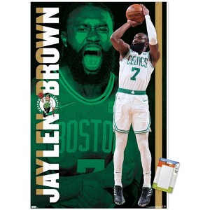 Trends International NBA Boston Celtics - Jaylen Brown 21 Unframed Wall Poster Prints - 1 of 4