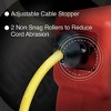 ReelWorks Mountable Retractable Extension Cord Reel - 12AWG x 40' Ft, 3 Grounded Outlets, Max 15A - 4 of 4