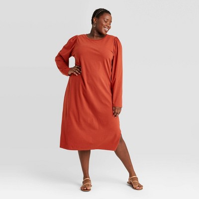 target rust dress