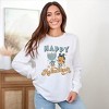 Simply Sage Market Women's Happy Hanukkah Distressed Long Sleeve Graphic Tee - 2 of 4