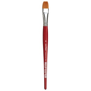 da Vinci COSMOTOP-SPIN Silkpainting Brush, Synthetic, Watercolor, Flat, Size 16 - 1 of 3