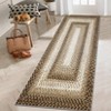 Indoor Modern Imitation Weaving Textured Area Rugs for Bedroom Living Room Abstract Easy Care Washable Soft Low Pile Non Slip Carpet - 3 of 4