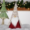 Northlight Standing Gnome with Snowflake Hat "Happy Christmas" Figure - 12" - 2 of 4