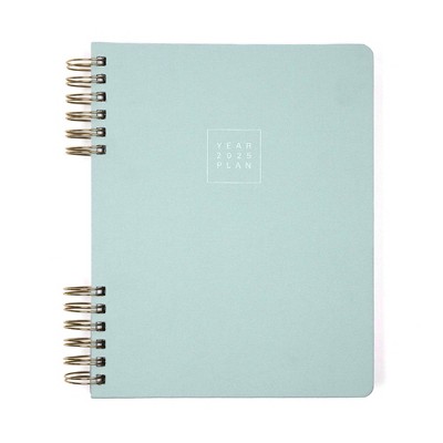 Altitude 2024-25 Weekly/Monthly Planner 8"x10" Seafoam Blue: Spiral Binding, Paper, Adult & Teen Calendar