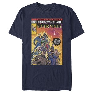 Men's Marvel Eternals Heroes Comic Book Cover T-Shirt - 1 of 4