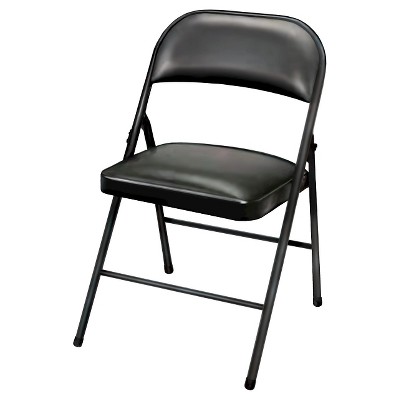 target folding chairs black