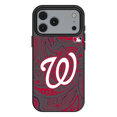 MLB National League Teams Paisley MagSafe Compatible Cell Phone Case for Apple iPhone 17 Series