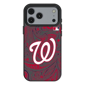 MLB National League Teams Paisley MagSafe Compatible Cell Phone Case for Apple iPhone 17 Series - 1 of 4