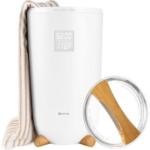 Keenray Towel Warmer for Bathroom, Luxury Towel Warmer Bucket with Timer, LED Display for Time and Temperature, Delay Time Up to 24 Hours - 1 of 4