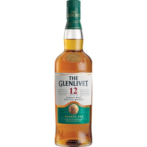 The Glenlivet 12yr Single Malt Scotch Whisky - 750ml Bottle : Target
