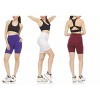 Infinite Basics Women's High Waist Tummy Control Yoga Bike Shorts - Great For Working Out Or For Everyday Use - 3 of 4