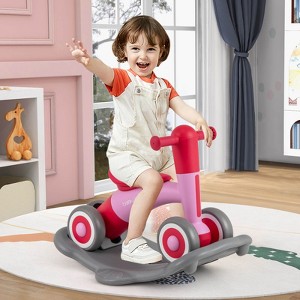 Infans 3 in 1 Rocking Horse with Detachable Balance Board and Height Adjustable Seat - 1 of 4
