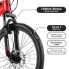 24 inch Mountain Bike Bicycle for Adults Aluminium Frame Bike Shimano 21-Speed with Disc Brake - 4 of 4