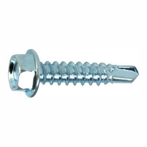 Grip-Rite Pro-Twist No. 10 Sizes X 1-1/2 in. L Hex Hex Head Sheet Metal Screws Model No. NHWD101121 - 1 of 1