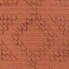20x20 Inch Hand Woven Rust Southwest Geo Pillow Cotton With Polyester Fill by Foreside Home & Garden - 3 of 4
