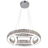 CWI Lighting Beyond LED Chandelier With Chrome Finish - 2 of 4