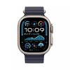 Refurbished Apple Watch Ultra 2 GPS + Cellular 49mm Natural Titanium Case with Navy Ocean Band - Target Certified Refurbished - 2 of 4