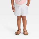 Toddler Girls' Eyelet Shorts - Cat & Jack™ White