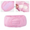 Unique Bargains Spa Headband Soft Women Hair Bands for Face Washing Bath Facial Mask Yoga 4 Pcs - 3 of 4