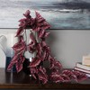 Vickerman Artificial Begonia Hanging Bush 38" Red: Indoor Faux Floral Decor, Polyester & Plastic - 2 of 2