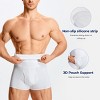 Nebility™ Men's Tummy Control Underwear Compression High Waist Undershorts Boxer Briefs with Slimming Belt - 2 of 4