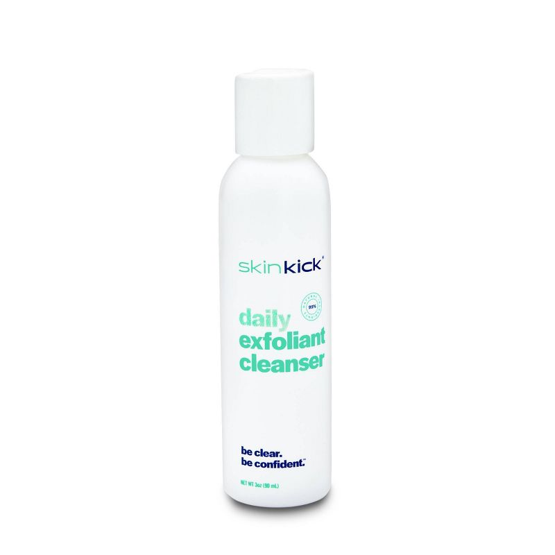 SkinKick Daily Exfoliant Cleanser - Fresh Scented - 3oz, 3 of 12