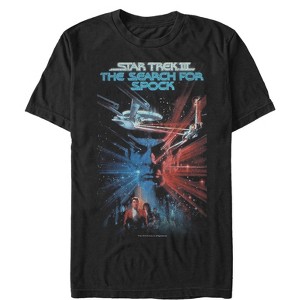 Men's Star Trek III: The Search for Spock Movie Poster T-Shirt - 1 of 4
