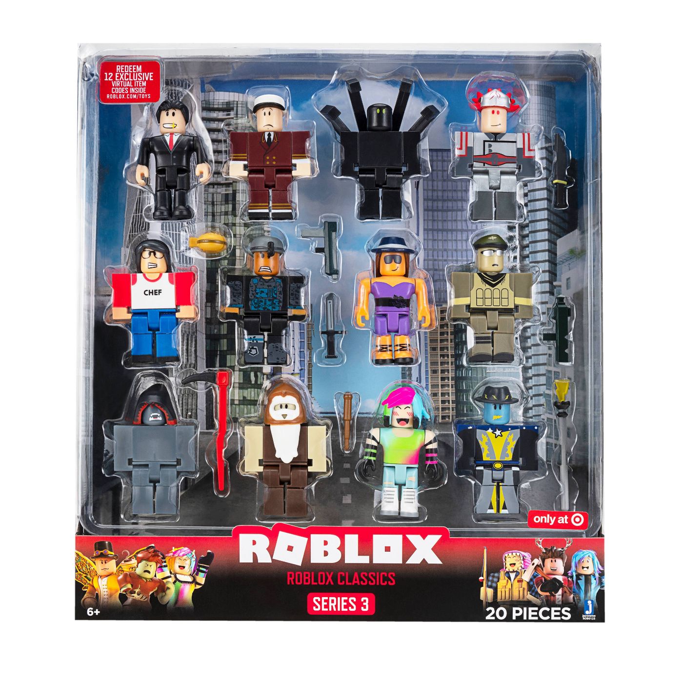 Roblox 12 Mystery Figures Series 3 New Toys Bundle Limited Set Lot 22pc No Codes Action Figures Tv Movie Video Games - what mystery series is assassin in roblox toys