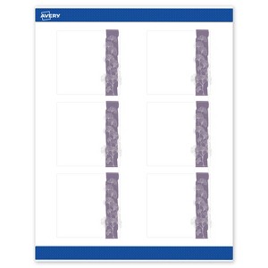 Avery Square Labels, Floral Design, 3" x 3", 60ct - 1 of 4