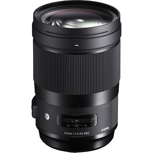 Sigma 40mm f/1.4 DG HSM Art Lens for Nikon F - 1 of 3
