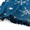 Scooby Doo! Oh Christmas Tree Van Blanket 50"x60" Woven Tapestry - 3 of 4