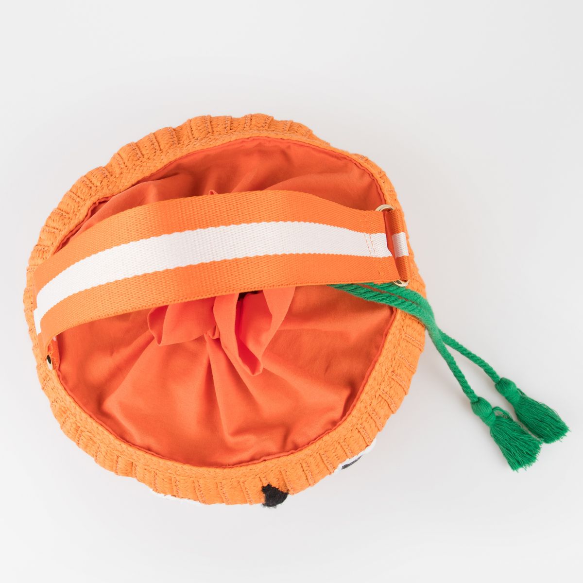 Meri Meri Trick Or Treat Pumpkin Basket Bag (Pack of 1) - thumbnail 4