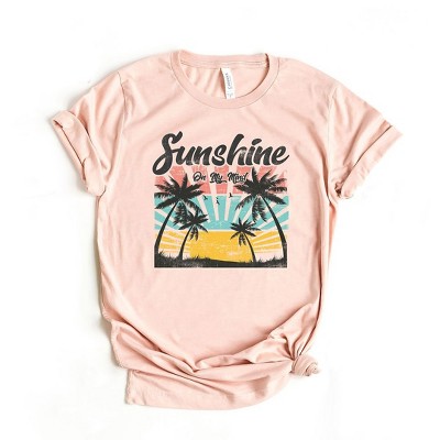 Simply Sage Market Women's Sunshine On My Mind Short Sleeve Graphic Tee