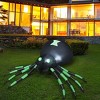 Tangkula Halloween Decoration 6FT Inflatable Blow-Up Spider With LED Lights Outdoor Yard - 2 of 4