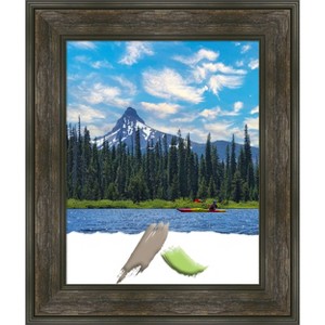 Amanti Art Rail Rustic Char Picture Frame - 1 of 4