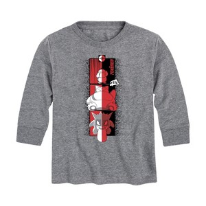 Boys' - Pokémon - Psyduck Snorlax Gengar Cool Long Sleeve Graphic T-Shirt - 1 of 4