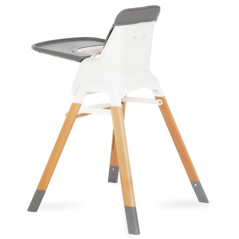 Dream On Me Nibble 2-in-1 wooden Highchair, 4 of 10