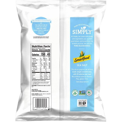 Simply Smartfood Sea Salt - 5.25oz