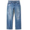 The Children's Place Girls Paint Splatter Ripped Slouchy Jeans - 2 of 4