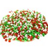 Sprinkle Me This – Confetti Christmas – Festive Holiday Sprinkle Blend with Red, Green & White Quins - 2 of 4