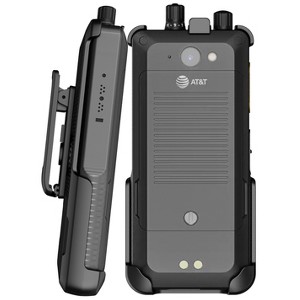Nakedcellphone Belt Clip Holster Case for Sonim XP5plus (XP5900) - Black - 1 of 4