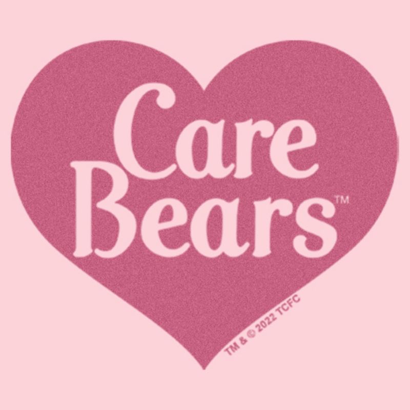 Infant's Care Bears Pink Heart Logo Onesie, 2 of 4