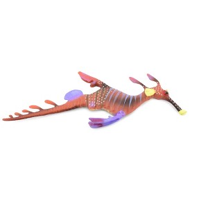 Collectible Wildlife Gifts | Weedy Sea Dragon, Seahorses, Museum Quality, Hand Painted, Rubber Fish, Realistic Toy Model, Gift,  7 1/2"  CH299 BB129 - 1 of 4