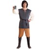 HalloweenCostumes.com X Large  Men  Merry Medieval Costume for Men, Brown/Gray/Brown - 2 of 3