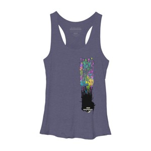 Women's Design By Humans My piano By Sebasebi Racerback Tank Top - 1 of 3
