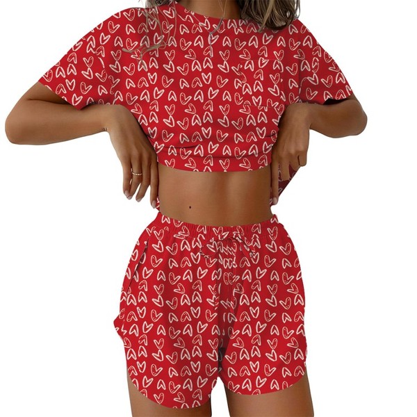 Conjunto de Pijama para Mujer Ekouaer, con Abertura Lateral, 2 Piezas 4